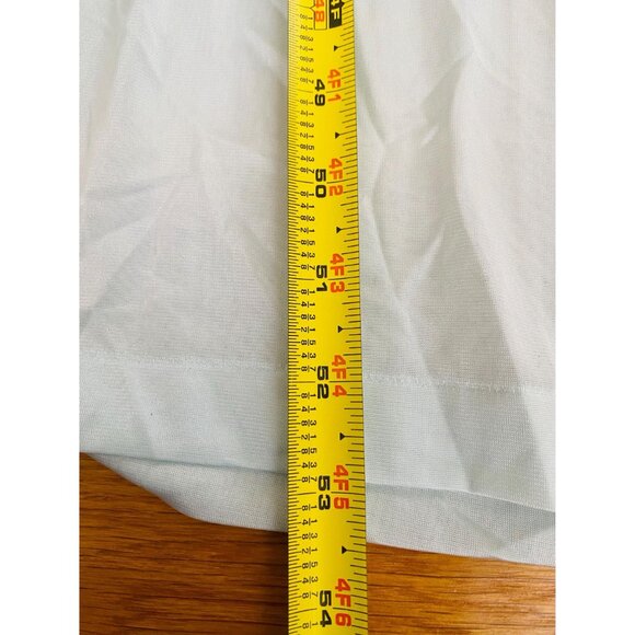 Vintage NWT Shadowline Nightgown with Embroidered Detail, Size Small, Light Blue - Picture 9 of 9